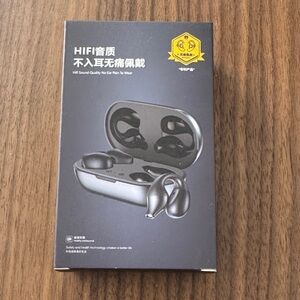 Wireless Earbud Headphones - Black